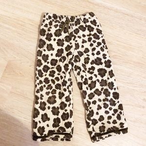 Mini Boden Cheetah Corduroy Pants Size 5
